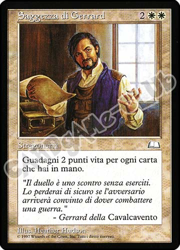 Saggezza di Gerrard non comune (IT) -NEAR MINT-