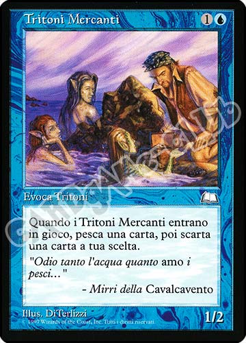 Tritoni Mercanti comune (IT) -NEAR MINT-