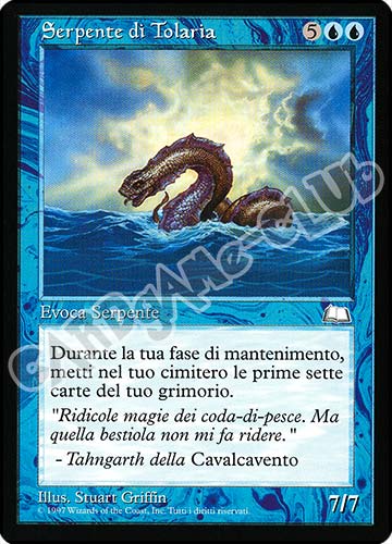 Serpente di Tolaria rara (IT) -NEAR MINT-