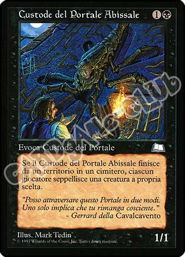 Custode del Portale Abissale comune (IT) -NEAR MINT-