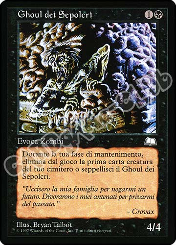 Ghoul dei Sepolcri comune (IT) -NEAR MINT-