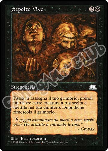 Sepolto Vivo non comune (IT) -NEAR MINT-