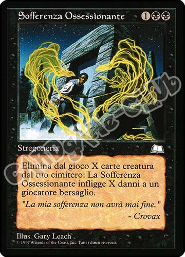 Sofferenza Ossessionante comune (IT) -NEAR MINT-