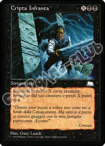 Cripta Infranta comune (IT) -NEAR MINT-