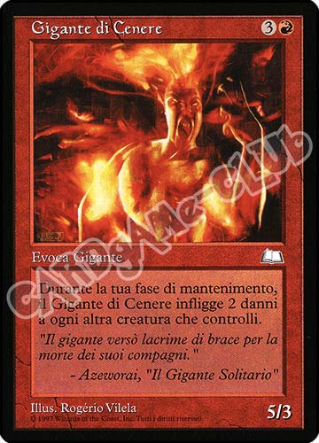 Gigante di Cenere non comune (IT) -NEAR MINT-