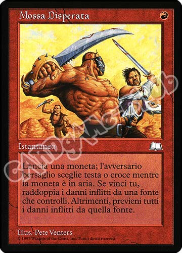 Mossa Disperata non comune (IT) -NEAR MINT-