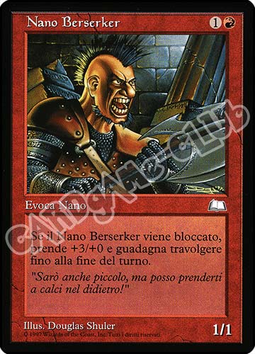 Nano Berserker comune (IT) -NEAR MINT-