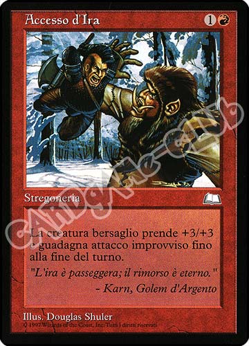 Accesso d'Ira comune (IT) -NEAR MINT-