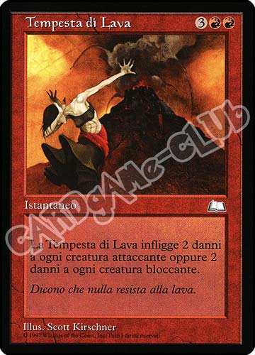 Tempesta di Lava comune (IT) -NEAR MINT-