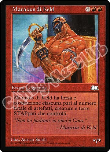 Maraxus di Keld rara (IT) -NEAR MINT-