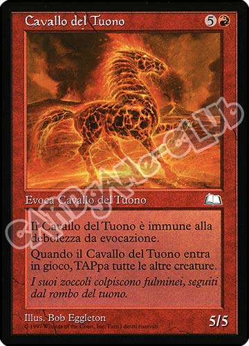Cavallo del Tuono rara (IT) -NEAR MINT-