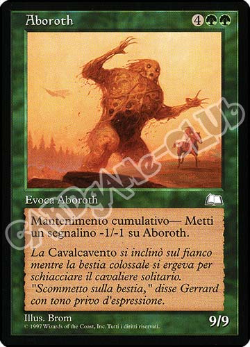 Aboroth rara (IT) -NEAR MINT-