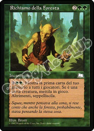 Richiamo della Foresta rara (IT) -NEAR MINT-