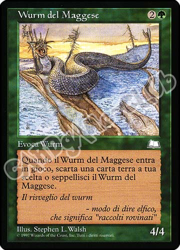 Wurm del Maggese non comune (IT) -NEAR MINT-