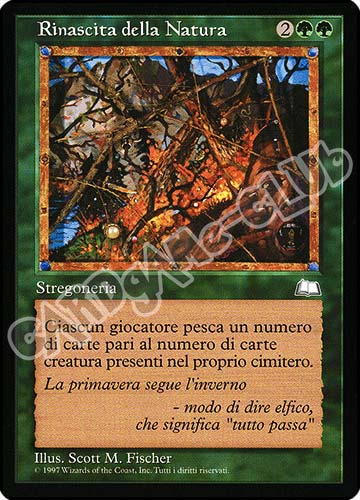 Rinascita della Natura rara (IT) -NEAR MINT-