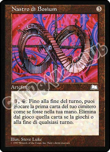Nastro di Bosium rara (IT) -NEAR MINT-
