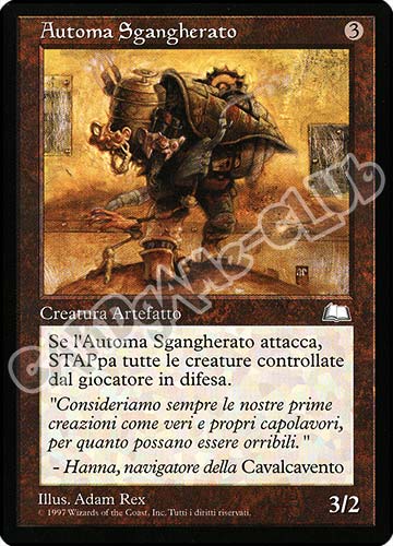 Automa Sgangherato comune (IT) -NEAR MINT-