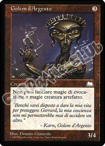 Golem d'Argento non comune (IT) -NEAR MINT-