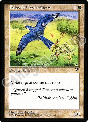 Falco del Vento Libero comune (IT) -NEAR MINT-