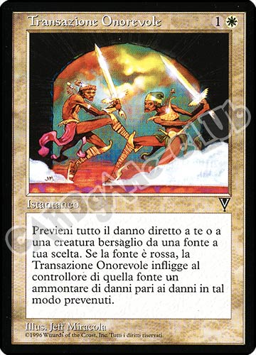 Transazione Onorevole non comune (IT) -NEAR MINT-