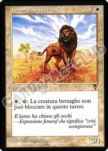 Leone di Jamuraa comune (IT) -NEAR MINT-
