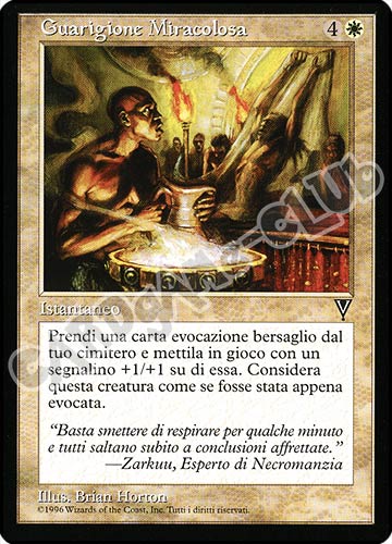 Guarigione Miracolosa non comune (IT) -NEAR MINT-