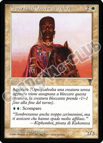 Guardia D'Onore di Teferi non comune (IT) -NEAR MINT-