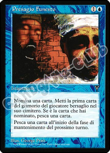 Presagio Funesto non comune (IT) -NEAR MINT-