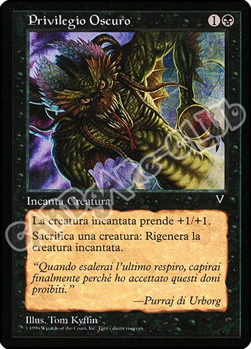 Privilegio Oscuro comune (IT) -NEAR MINT-
