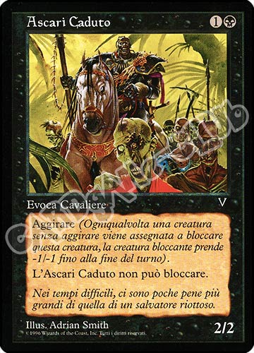 Ascari Caduto comune (IT) -NEAR MINT-