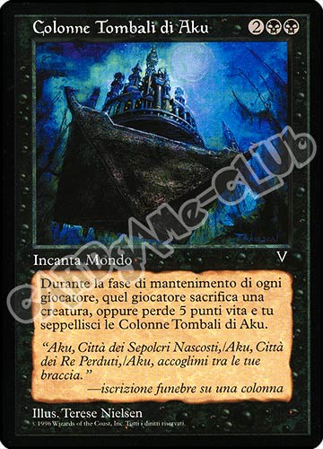 Colonne Tombali di Aku rara (IT) -NEAR MINT-