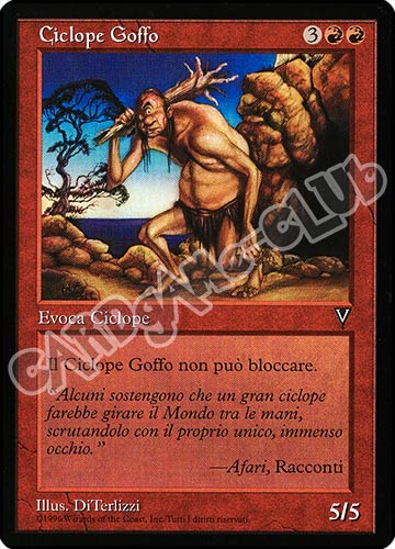 Ciclope Goffo non comune (IT) -NEAR MINT-