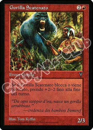 Gorilla Scatenato comune (IT) -NEAR MINT-