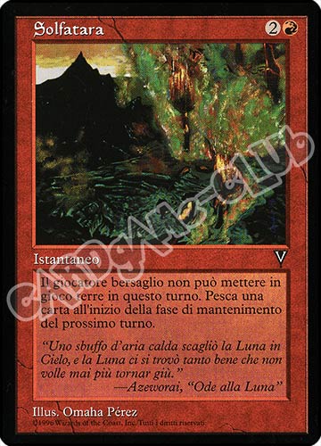 Solfatara comune (IT) -NEAR MINT-