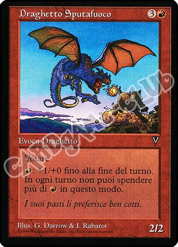 Draghetto Sputafuoco non comune (IT) -NEAR MINT-