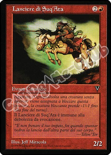 Lanciere di Suq'Ata comune (IT) -NEAR MINT-