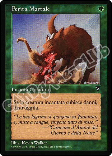Ferita Mortale comune (IT) -NEAR MINT-
