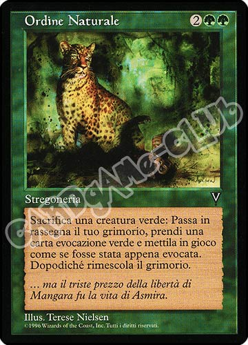 Ordine Naturale rara (IT) -NEAR MINT-