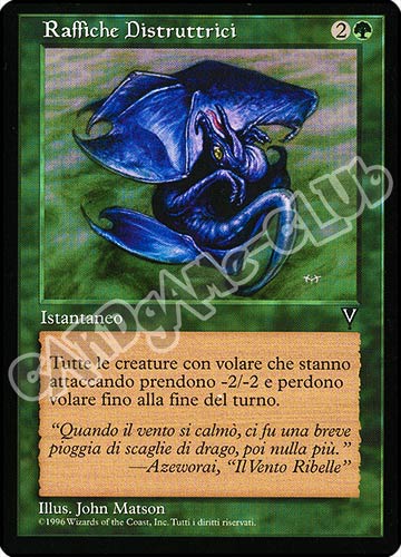 Raffiche Distruttrici non comune (IT) -NEAR MINT-