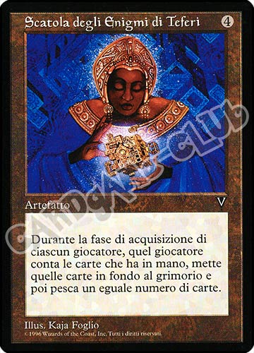 Scatola degli Enigmi di Teferi rara (IT) -NEAR MINT-