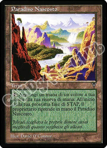 Paradiso Nascosto rara (IT) -NEAR MINT-