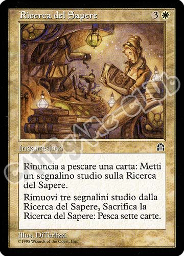 Ricerca del Sapere rara (IT) -NEAR MINT-