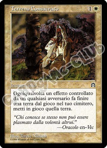 Terreno Consacrato rara (IT) -NEAR MINT-