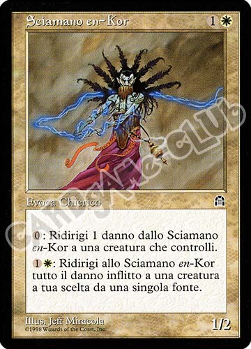 Sciamano en-Kor rara (IT) -NEAR MINT-
