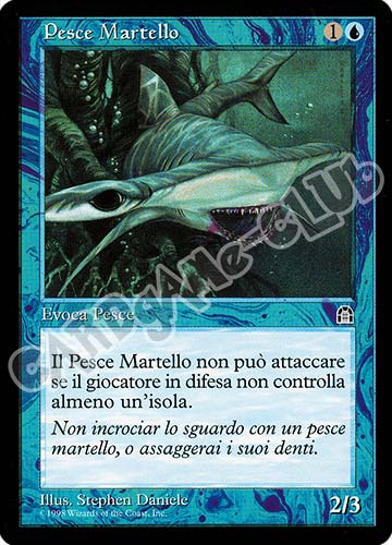 Pesce Martello comune (IT) -NEAR MINT-