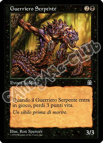 Guerriero Serpente comune (IT) -NEAR MINT-