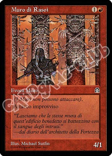 Muro di Rasoi non comune (IT) -NEAR MINT-