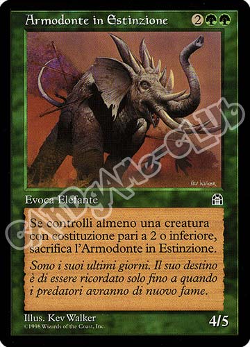 Armodonte in Estinzione comune (IT) -NEAR MINT-