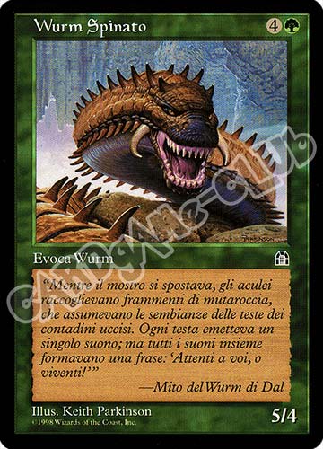 Wurm Spinato comune (IT) -NEAR MINT-