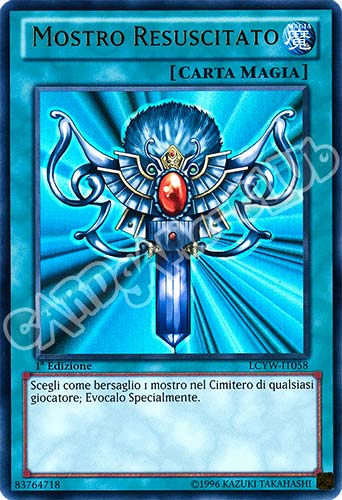 LCYW-IT058 Mostro Resuscitato ultra rara 1a Edizione (IT) -NEAR MINT-